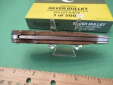 Remington Silver Bullet Brown Bone Scrolled Bolsters Tracker Pattern # R1306SB
