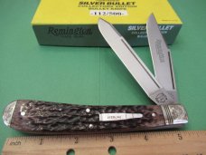 Remington Silver Bullet 1998  Brown Bone ,Hunter-Trader-Trapper Pattern # R293 SB