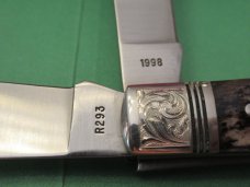 Remington Silver Bullet 1998  Brown Bone ,Hunter-Trader-Trapper Pattern # R293 SB