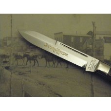 Schatt & Morgan, Keystone Series X, Woodland Root Beer Bone Lockback, #04111L: 2000, 4 1/2” closed, Schatt & Morgan, Keystone Series X, Woodland Root Beer Bone Lockback, #04111L: 2000, 4 1/2” closed,