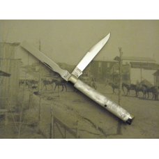 Schatt & Morgan, Keystone Series X, Premium Mother of Pearl Doctor Knife, #052166: 2000 Schatt & Morgan, Keystone Series X, Premium Mother of Pearl Doctor Knife, #052166: 2000