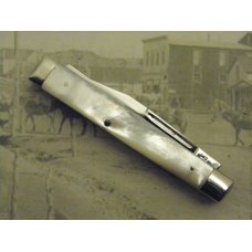 Schatt & Morgan, Keystone Series X, Premium Mother of Pearl Doctor Knife, #052166: 2000 Schatt & Morgan, Keystone Series X, Premium Mother of Pearl Doctor Knife, #052166: 2000