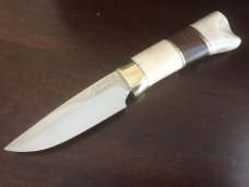 USA maker, hand forged, stout-small game fixed blade, easy to carry, sheath. USA maker, hand forged, stout-small game fixed blade, easy to carry, sheath.
