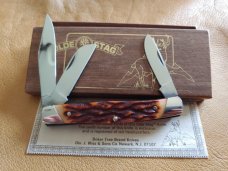 BOKER TREE BRAND OLDE STAG Stockman Pocket Knife from (1976)