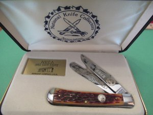 Queen City 1992  Brown Bone Trapper Made for NKCA 