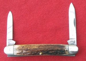 Camillus #41 Restored with stag handles 