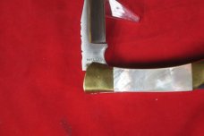 Custom Case XX P197 L SSP Shark Tooth Pearl Handle Filework 1979 Custom Case XX P197 L SSP Shark Tooth Pearl Handle Filework 1979