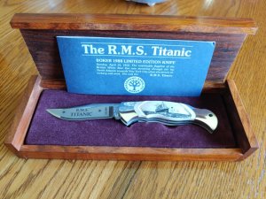 The R.M.S. Titanic Boker 1988 Limited Edition Knife