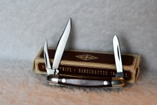 Western W 244 Circle I wood handle 1980's before Camillus Western W 244 Circle I wood handle 1980's before Camillus