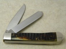 Case XX Stainless USA 1 Dot (1979) Pretty Bone 6254 SSP Tested XX Razor Edge Trapper Knife Case XX Stainless USA 1 Dot (1979) Pretty Bone 6254 SSP Tested XX Razor Edge Trapper Knife