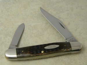 Case XX USA 9 Dot (1981) Pretty Bone 06247 Large Pen Knife