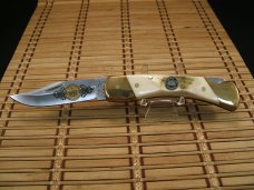 SCHRADE+ USA NOS VINTAGE 2004 HEAVY STAG HORN 100 YEAR 1904-2004 LOCK BACK POCKET KNIFE & FELT CASE SCHRADE+ USA NOS VINTAGE 2004 HEAVY STAG HORN 100 YEAR 1904-2004 LOCK BACK POCKET KNIFE & FELT CASE