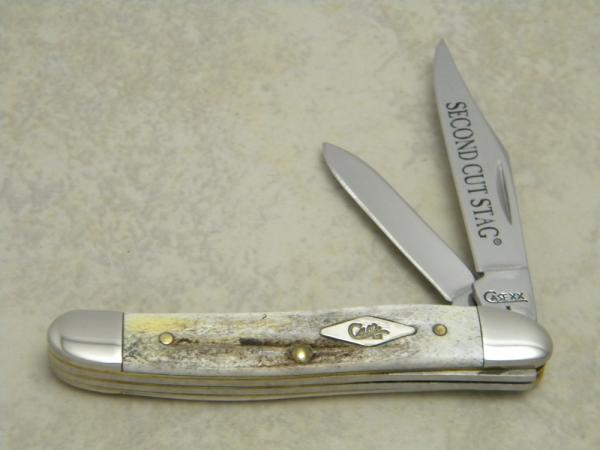 Case XX USA 2009 Second Cut Stag 52087 SS Jack Knife Case XX USA 2009 Second Cut Stag 52087 SS Jack Knife