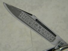 Schmidt & Ziegler German Bull Solingen Germany 5133 Imitation Pearl "El Toro" Stockman Knife Schmidt & Ziegler German Bull Solingen Germany 5133 Imitation Pearl "El Toro" Stockman Knife