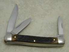 Craftsman Stainless USA (Schrade Made) 9505 Delrin Razor Blade Super Stainless Stockman Knife Craftsman Stainless USA (Schrade Made) 9505 Delrin Razor Blade Super Stainless Stockman Knife