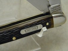 Craftsman Stainless USA (Schrade Made) 9505 Delrin Razor Blade Super Stainless Stockman Knife Craftsman Stainless USA (Schrade Made) 9505 Delrin Razor Blade Super Stainless Stockman Knife