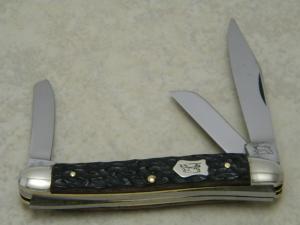 Schmidt & Ziegler German Bull Solingen Germany 4033 Bone Stockman Knife