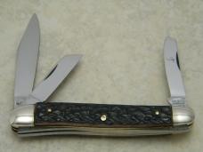Schmidt & Ziegler German Bull Solingen Germany 4033 Bone Stockman Knife