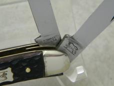 Schmidt & Ziegler German Bull Solingen Germany 4033 Bone Stockman Knife