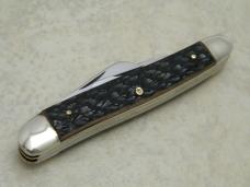 Schmidt & Ziegler German Bull Solingen Germany 4033 Bone Stockman Knife