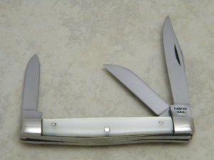 Case XX USA 1965-69 Imitation Pearl 9333 Tiny Stockman Knife