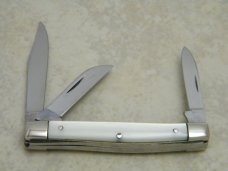 Case XX USA 1965-69 Imitation Pearl 9333 Tiny Stockman Knife Case XX USA 1965-69 Imitation Pearl 9333 Tiny Stockman Knife