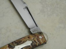 Vintage Imperial Prov. RI Marbled Celluloid Large Pen Knife with Shield c.1936-1952 Vintage Imperial Prov. RI Marbled Celluloid Large Pen Knife with Shield c.1936-1952