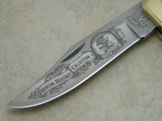 Camillus New York USA Wood Hunting Heritage Collection Lockback Knife & Pouch Camillus New York USA Wood Hunting Heritage Collection Lockback Knife & Pouch