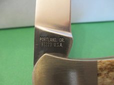 Gerber 1986 Bone Handle Lock Back Made For the NKCA Gerber 1986 Bone Handle Lock Back Made For the NKCA