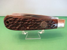 Camillus 1988 Jumbo Brown Bone Large Trapper  NKCA