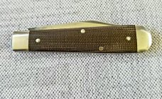 Northwoods Lincoln Jack Knife,OD Green Micarta,GEC SFO,2017,1 OF 86 , 3.5" clsd