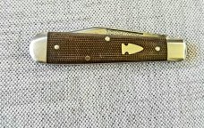 Northwoods Lincoln Jack Knife,OD Green Micarta,GEC SFO,2017,1 OF 86 , 3.5" clsd