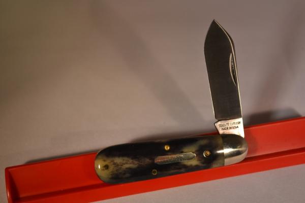 GEC Tidioute Cutlery black camel bone jack knif GEC Tidioute Cutlery black camel bone jack knif