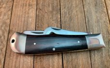 Tak Fukuta “ZAK” Trapper Hunter With Ebony Handles Tak Fukuta “ZAK” Trapper Hunter With Ebony Handles