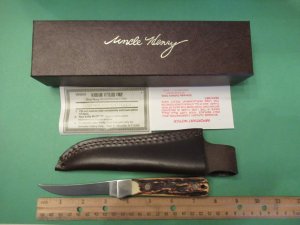Schrade Staglong Uncle Henry Bird & Trout Model 164 UH