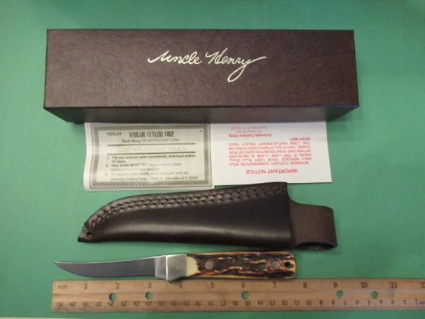 Schrade Staglong Uncle Henry Bird & Trout Model 164 UH Schrade Staglong Uncle Henry Bird & Trout Model 164 UH