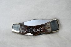 This IS an unusual Knife! Reverse Whittler with main blade lock-back! This IS an unusual Knife! Reverse Whittler with main blade lock-back!