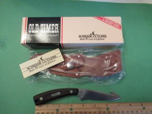 Schrade Old Timer Gut Hook Model 158 OT