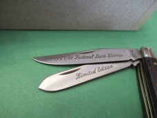 Schrade Federal Duck Stamp Commemorative Trapper  