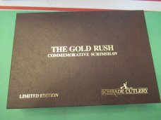 Schrade Commemorative Scrimshaw The Gold Rush Schrade Commemorative Scrimshaw The Gold Rush