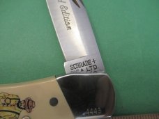 Schrade Commemorative Scrimshaw The Gold Rush Schrade Commemorative Scrimshaw The Gold Rush