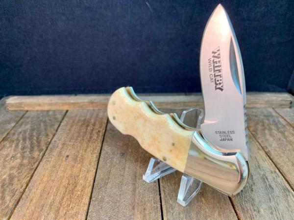 Seizo Imai Made Magnum White Bone Lockback