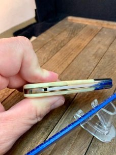 Seizo Imai Made Magnum White Bone Lockback