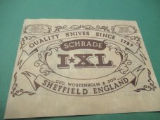Schrade I*XL Bone Handle Lock Back Model # BS20 Schrade I*XL Bone Handle Lock Back Model # BS20