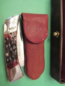 Schrade I*XL Bone Handle Lock Back Model # BS20 Schrade I*XL Bone Handle Lock Back Model # BS20