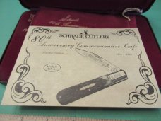 Schrade 80th Anniversary Commemorative Staglon Daddy Barlow Schrade 80th Anniversary Commemorative Staglon Daddy Barlow