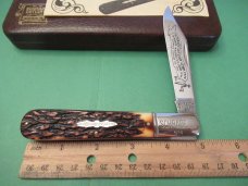 Schrade 80th Anniversary Commemorative Staglon Daddy Barlow Schrade 80th Anniversary Commemorative Staglon Daddy Barlow