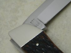 Bertram Cutlery Solingen Germany Hen & Rooster 1984 NKCA Club Knife Bone Lockback