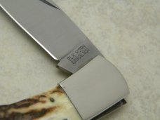 Elk Horn Surgical 1980 Taylor Cutlery Japan Stag Woodchuck Lockback Knife