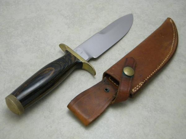 Smith & Wesson USA Model 6030 Bowie Survival Fixed Blade Sheath Knife c.1975